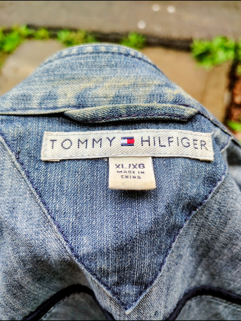 Tommy Hilfiger Denim Shirt Jacket - Light Blue